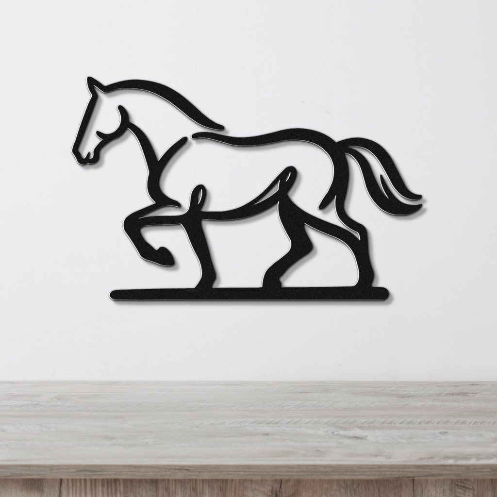 Horse Metal Wall Art