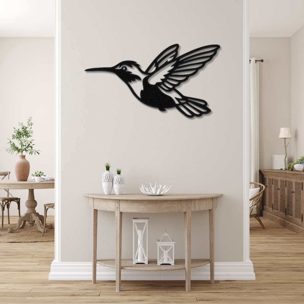 Hummingbird Metal Wall Art