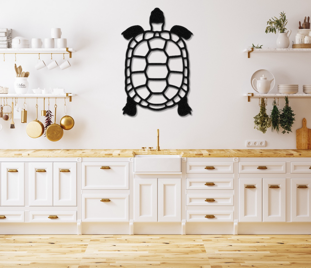 Tortoise Metal Wall Art
