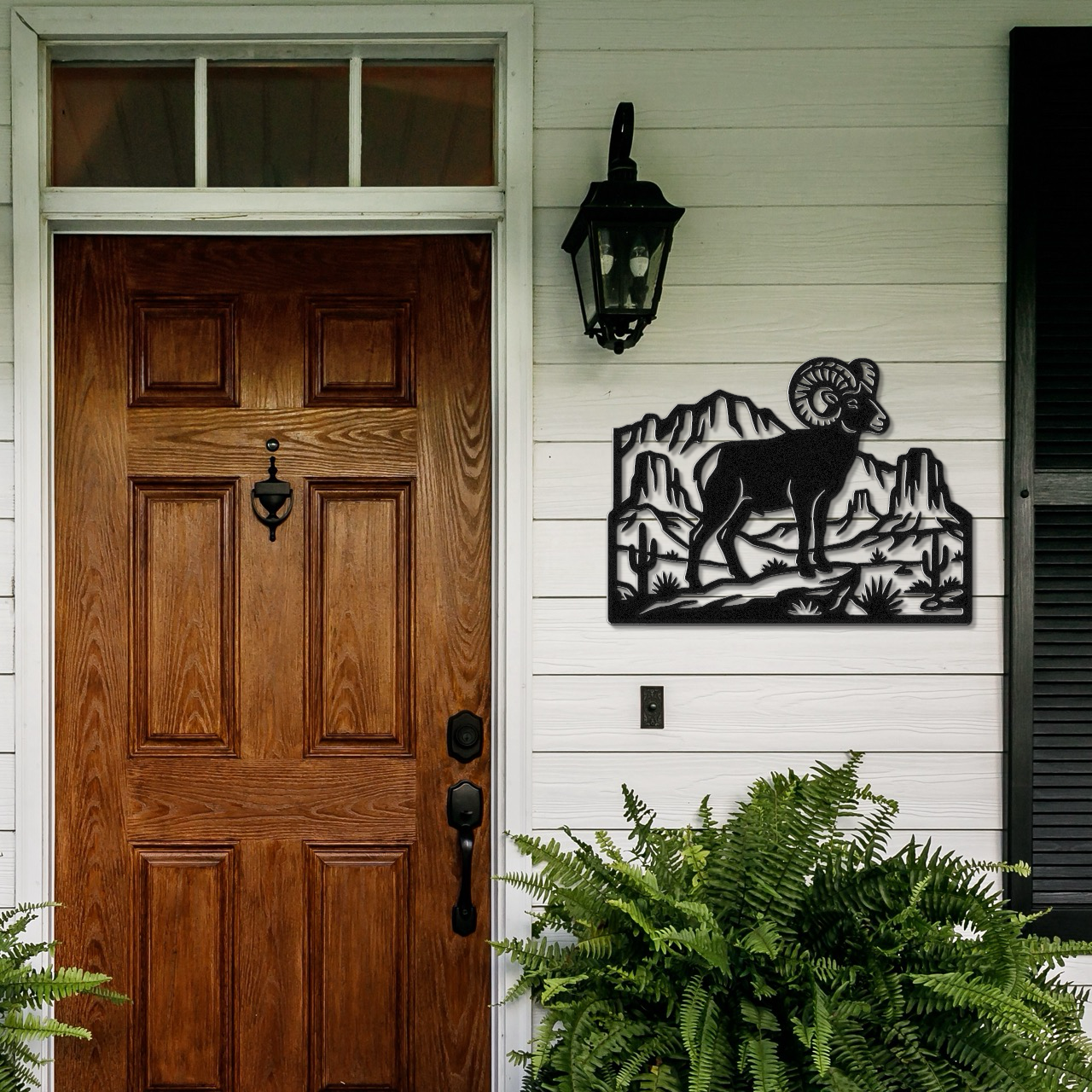 Arizona Bighorn Sheep Metal Wall Art