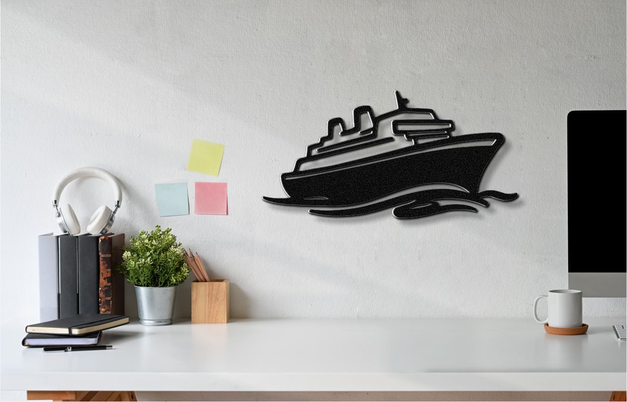 Cruise Ship Metal Wall Art