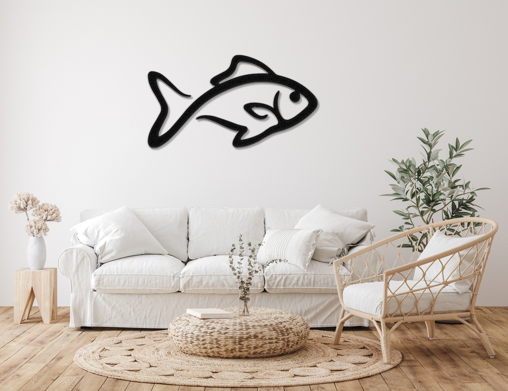 Fish Metal Wall Art
