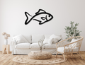 Fish Metal Wall Art
