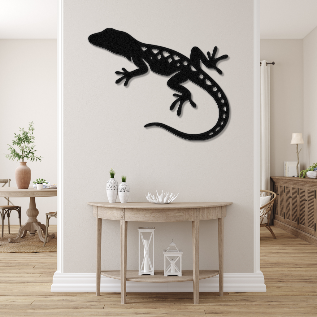 Lizard Metal Wall Art