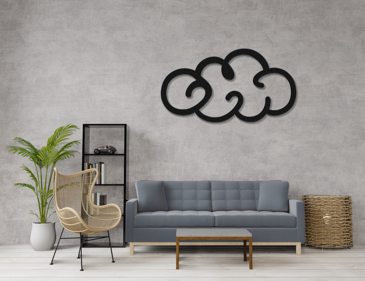 Cloud Metal Wall Art