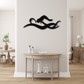 Swimmer Metal Wall Art