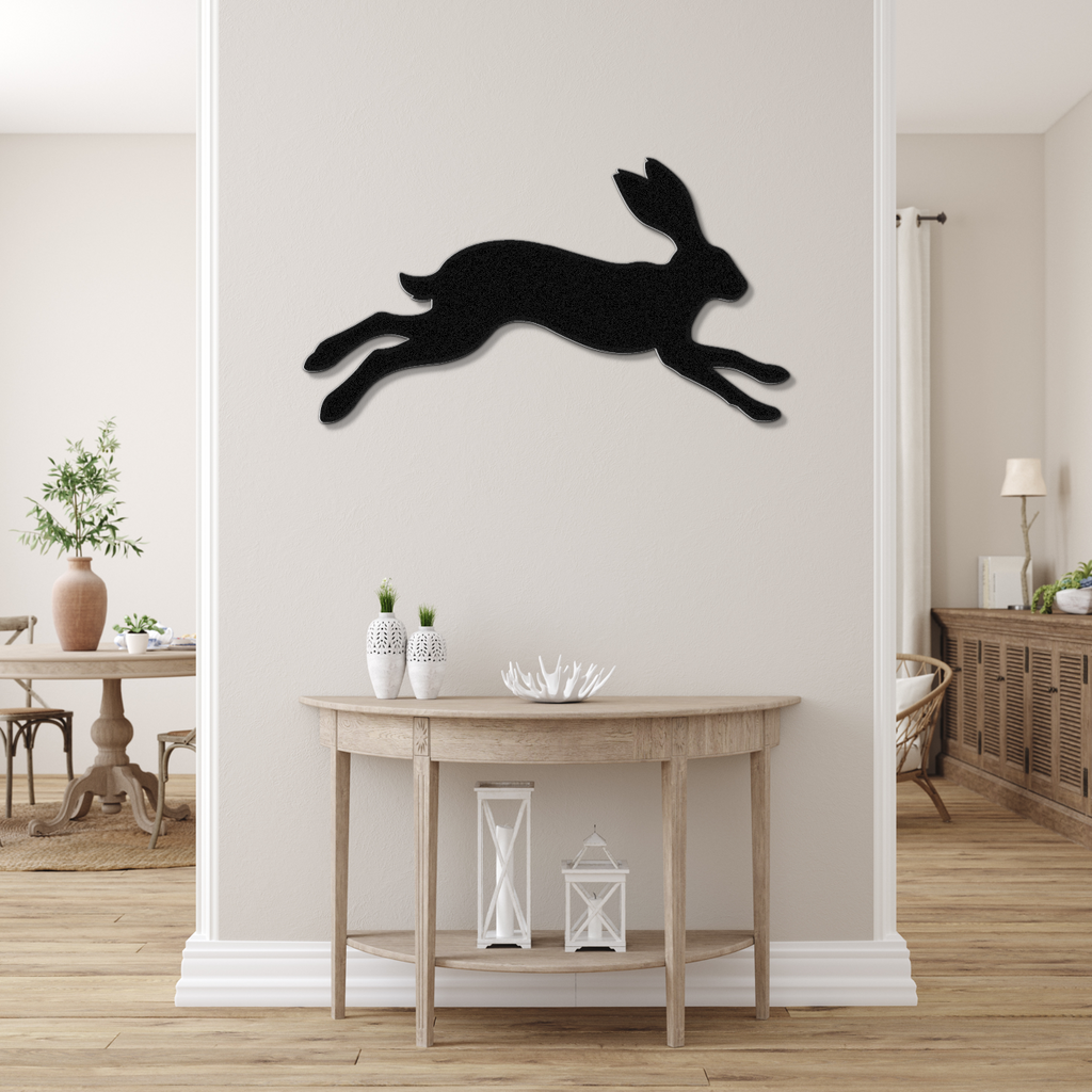 Jackrabbit Metal Wall Art
