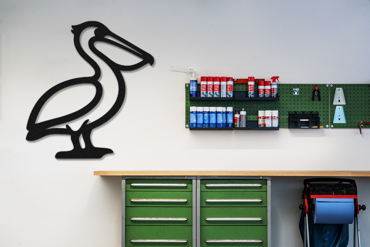 Pelican Metal Wall Art