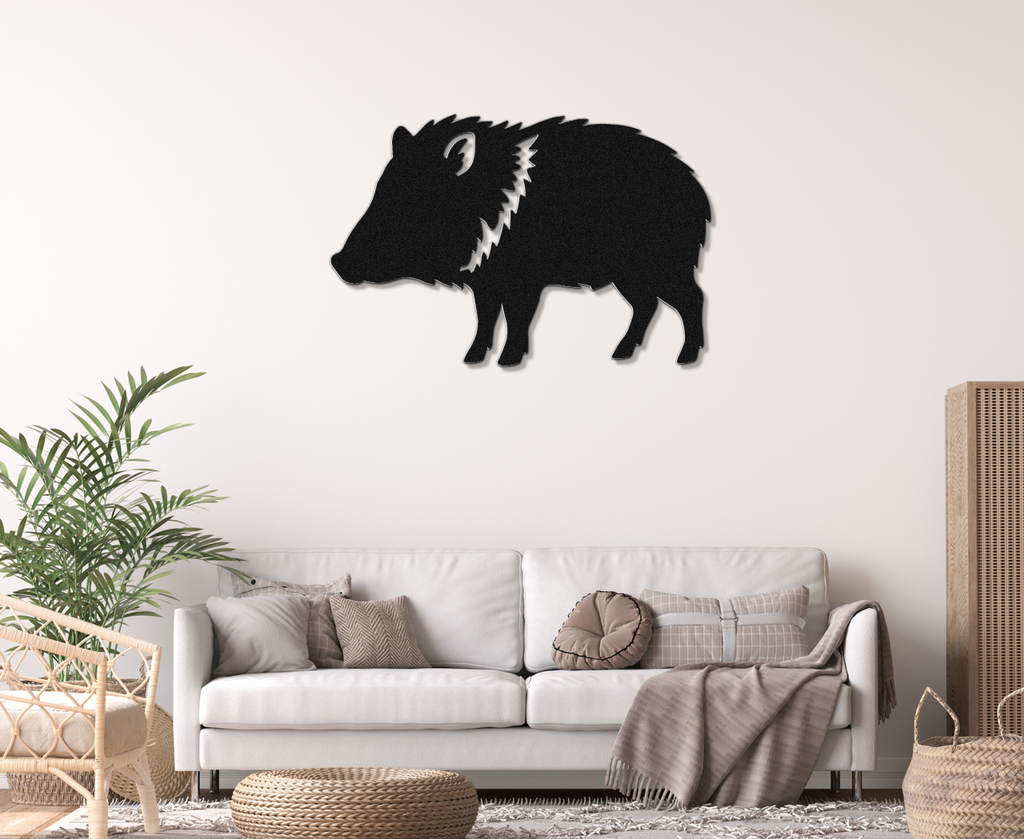 Javelina Metal Wall Art