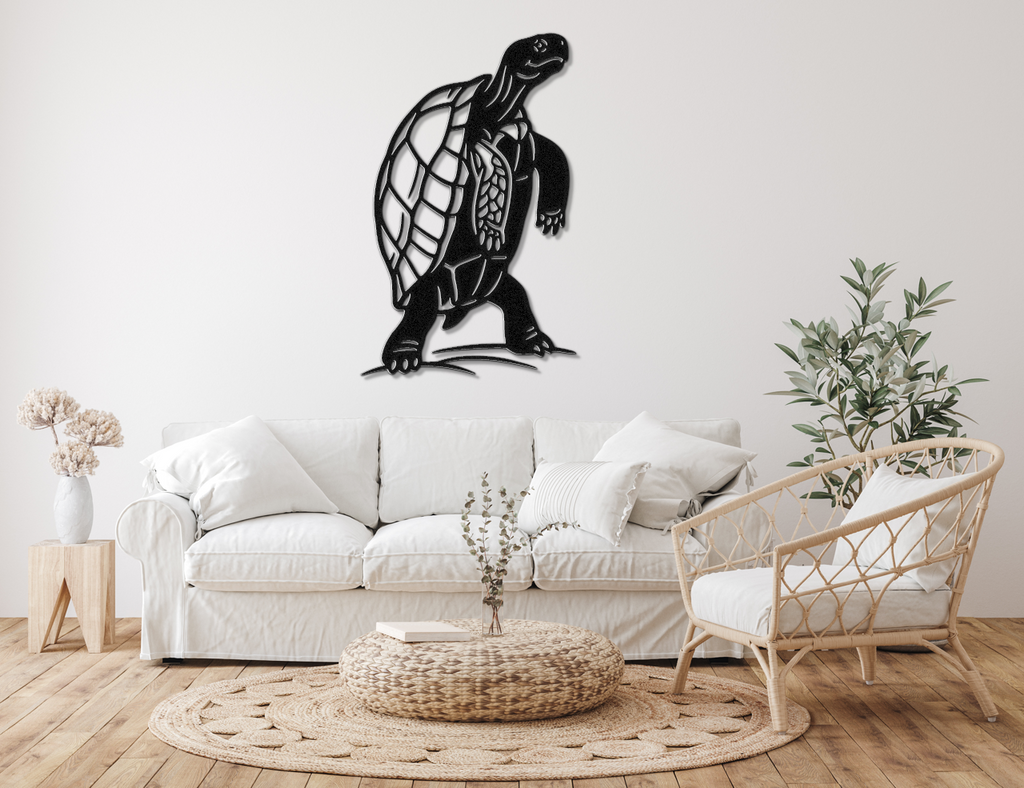 Tortoise Metal Wall Art