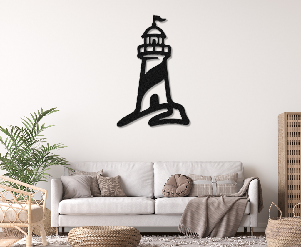 Lighthouse Metal Wall Art