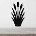 Cattail Metal Wall Art