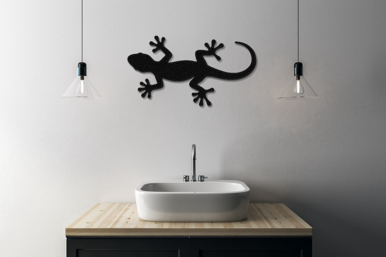 Lizard Metal Wall Art