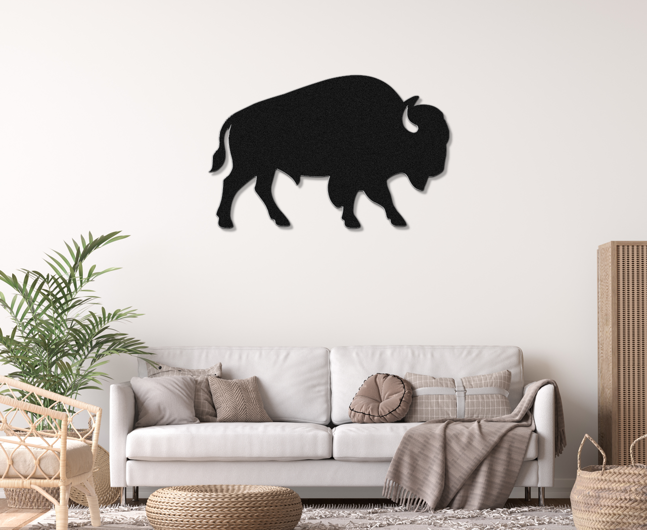 Buffalo Metal Wall Art