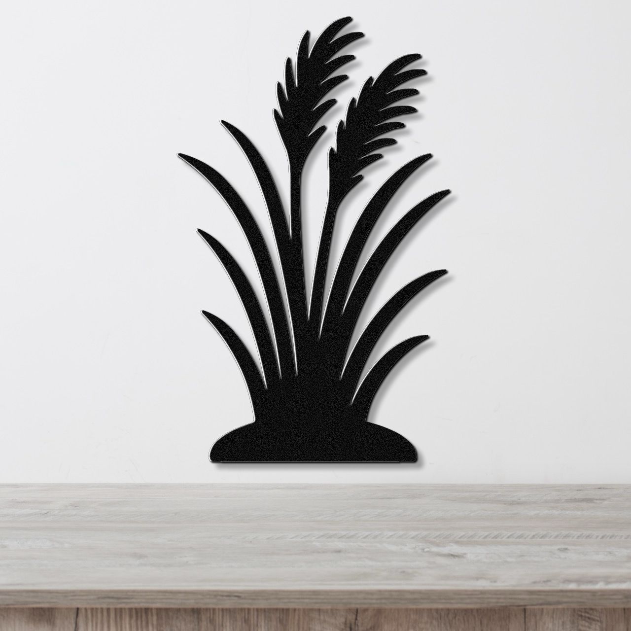 Wild Grass Metal Wall Art