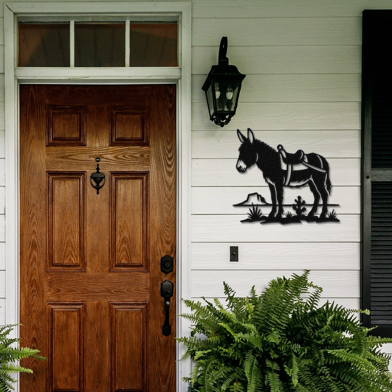 Burro Metal Wall Art