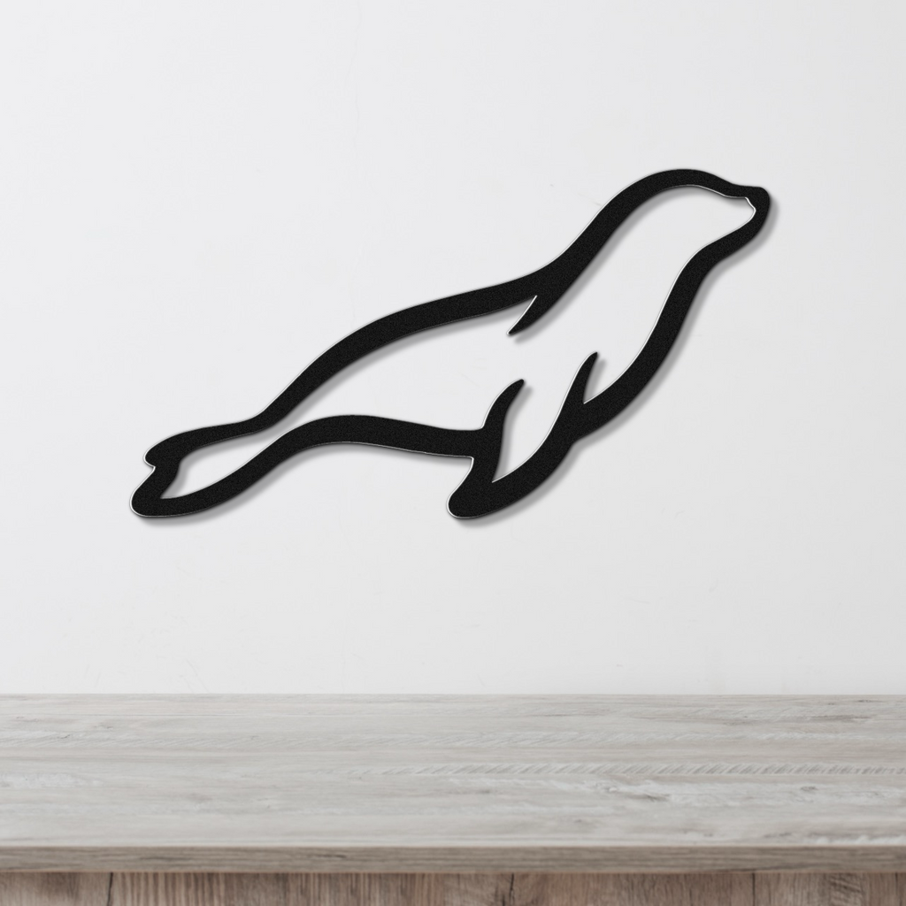 Sea Lion Metal Wall Art