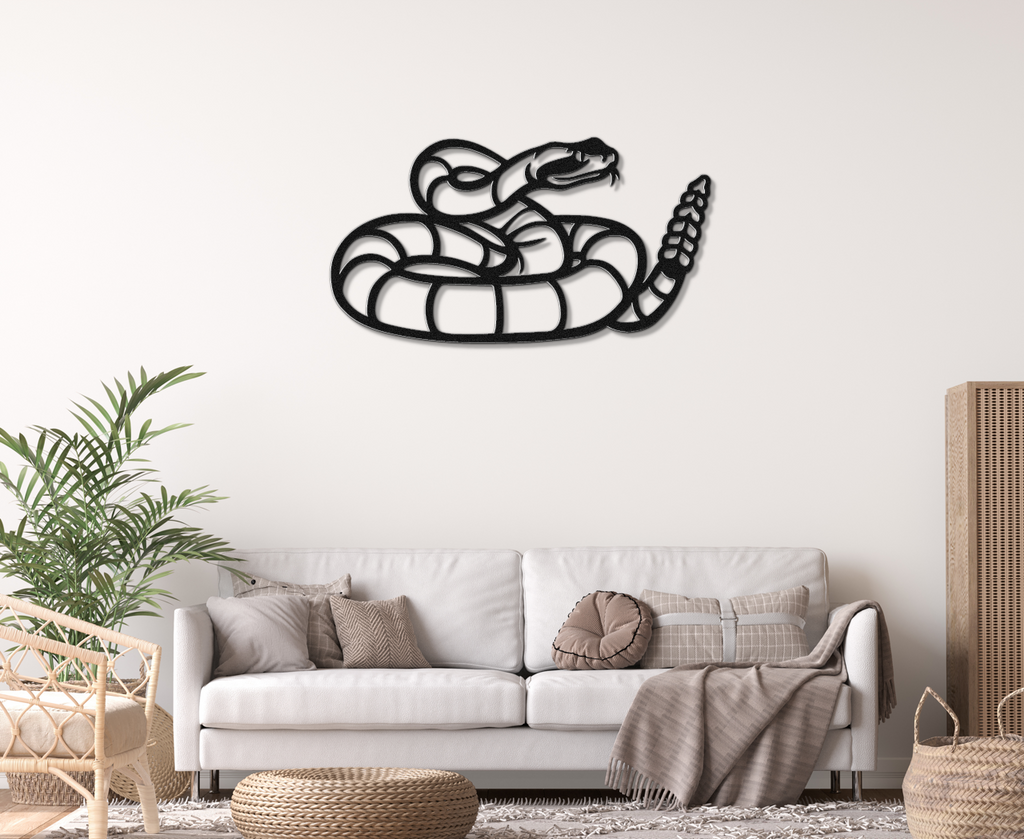 Snake Metal Wall Art