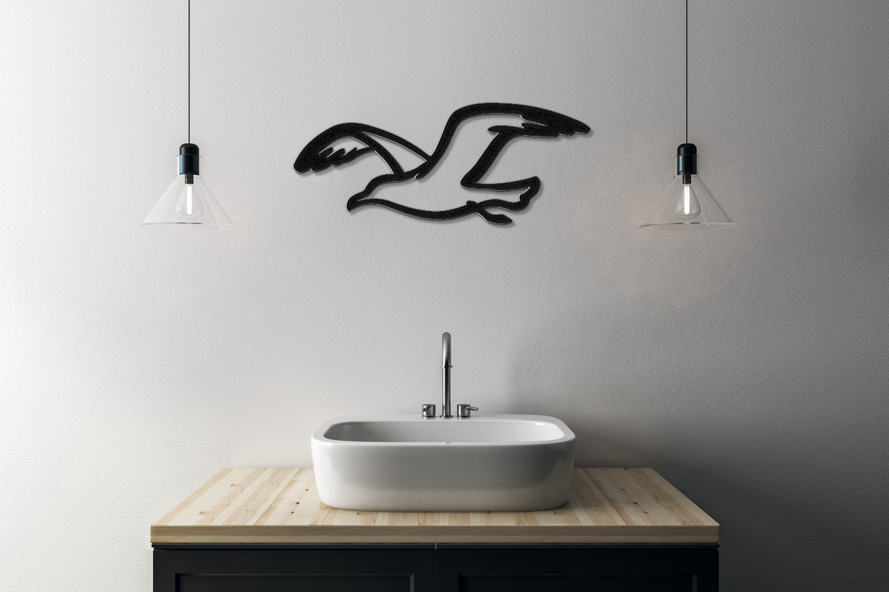 Seagull Metal Wall Art