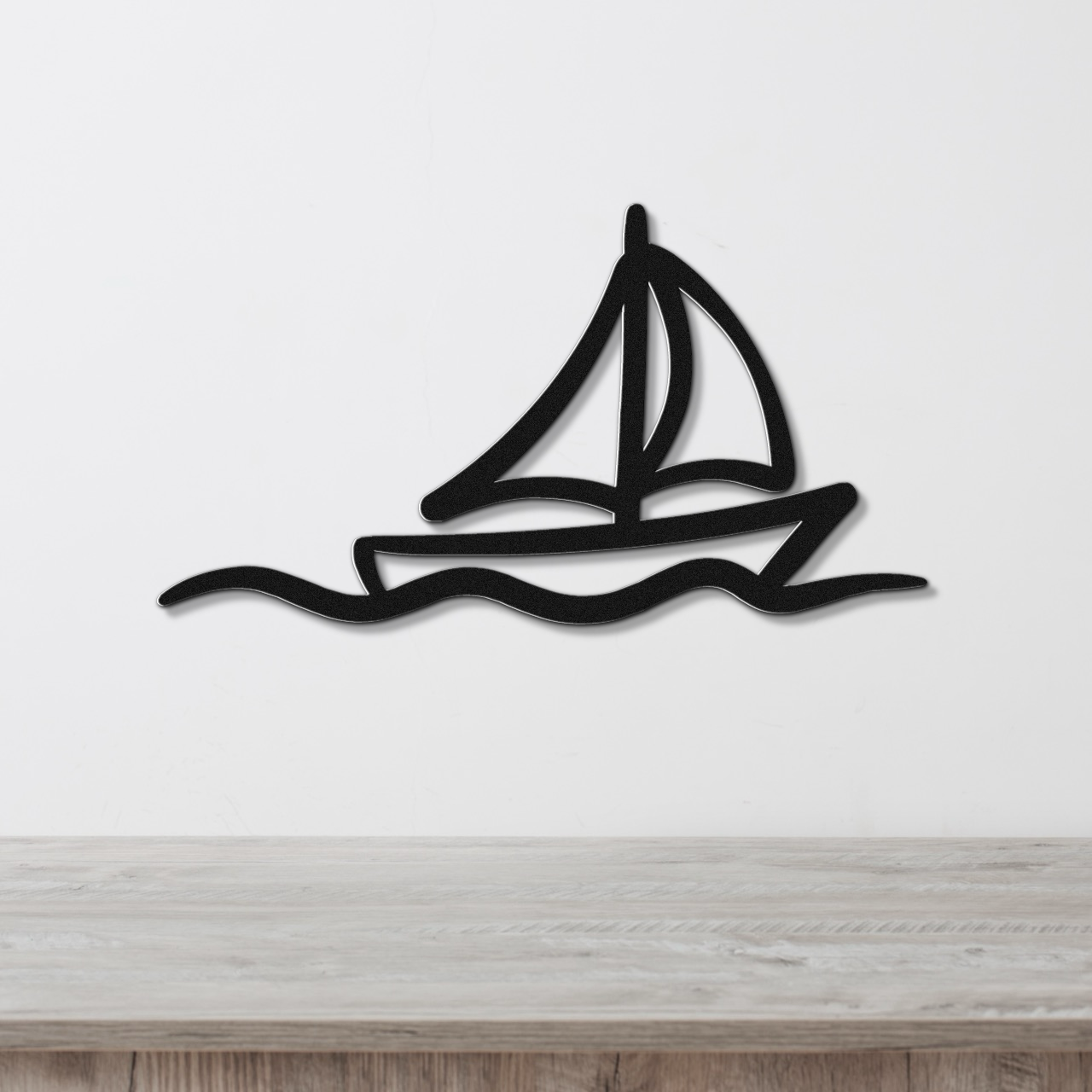 Sailboat Metal Wall Art