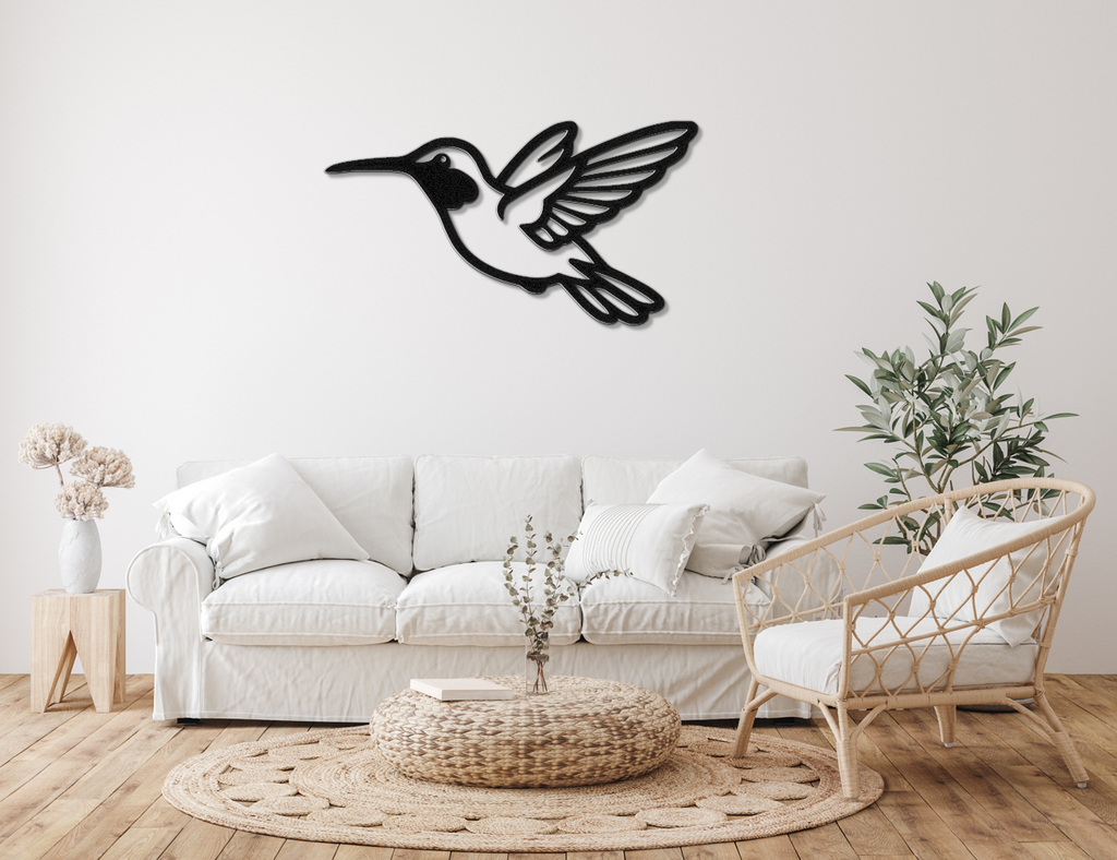 Hummingbird Metal Wall Art