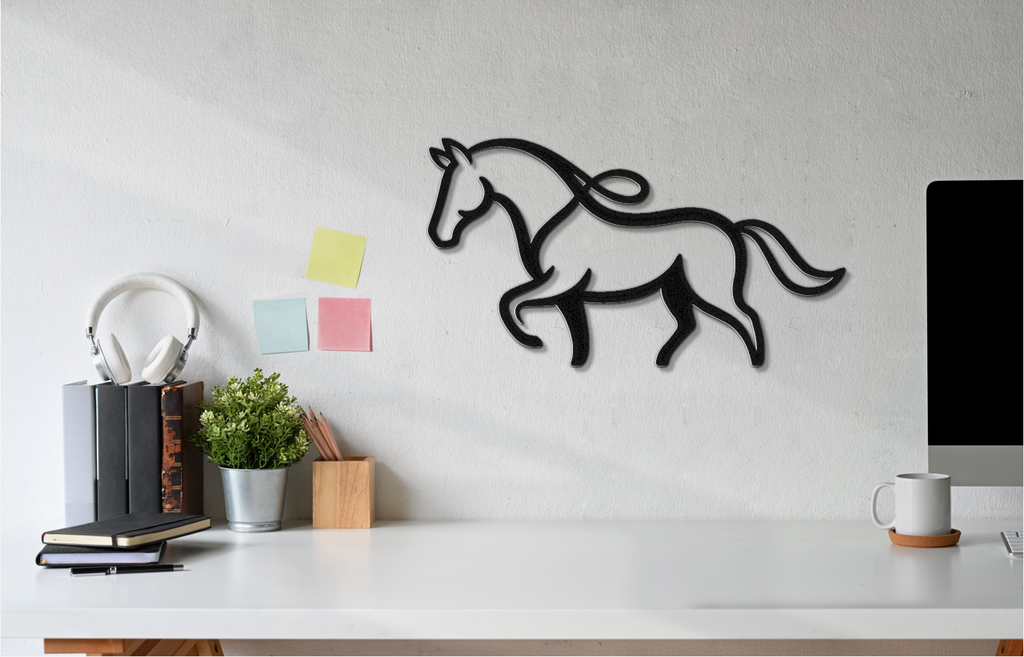 Horse Metal Wall Art