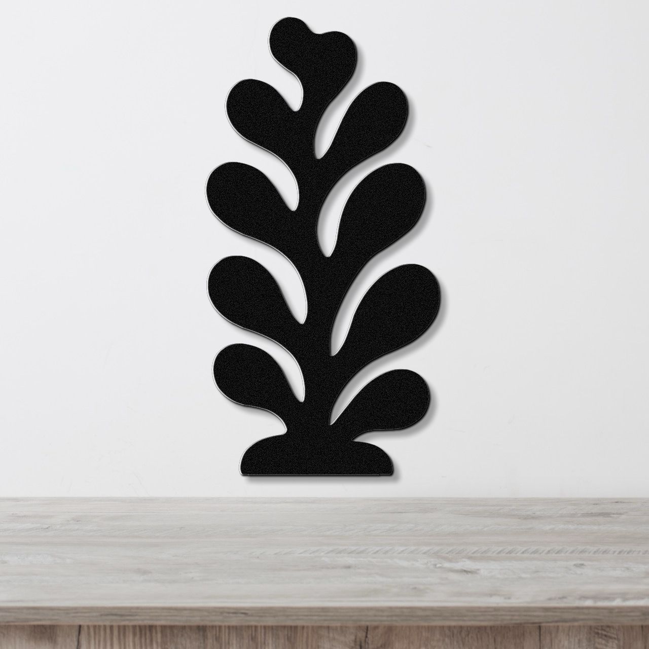 Coral Metal Wall Art