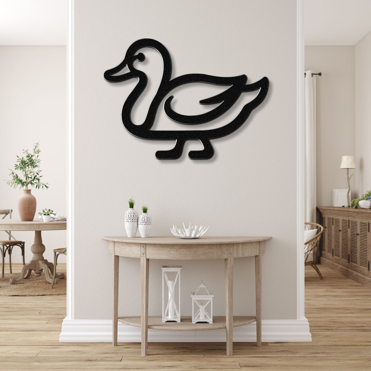 Duck Metal Wall Art