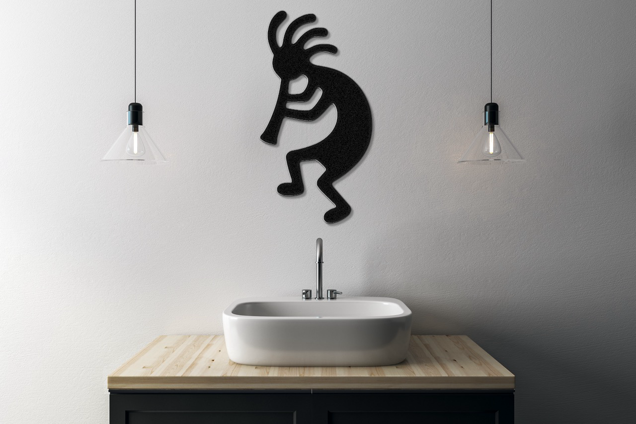 Kokopelli Metal Wall Art