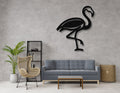 Flamingo Metal Wall Art