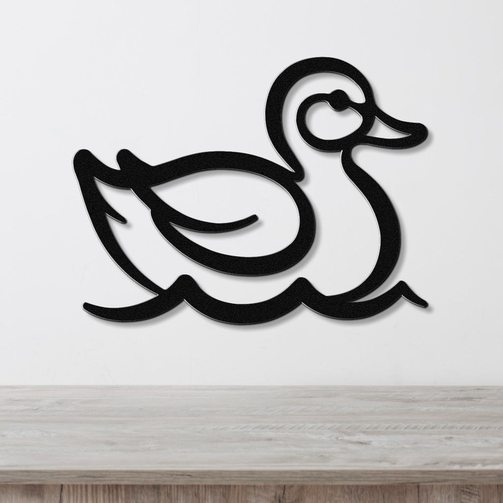 Duck Metal Wall Art