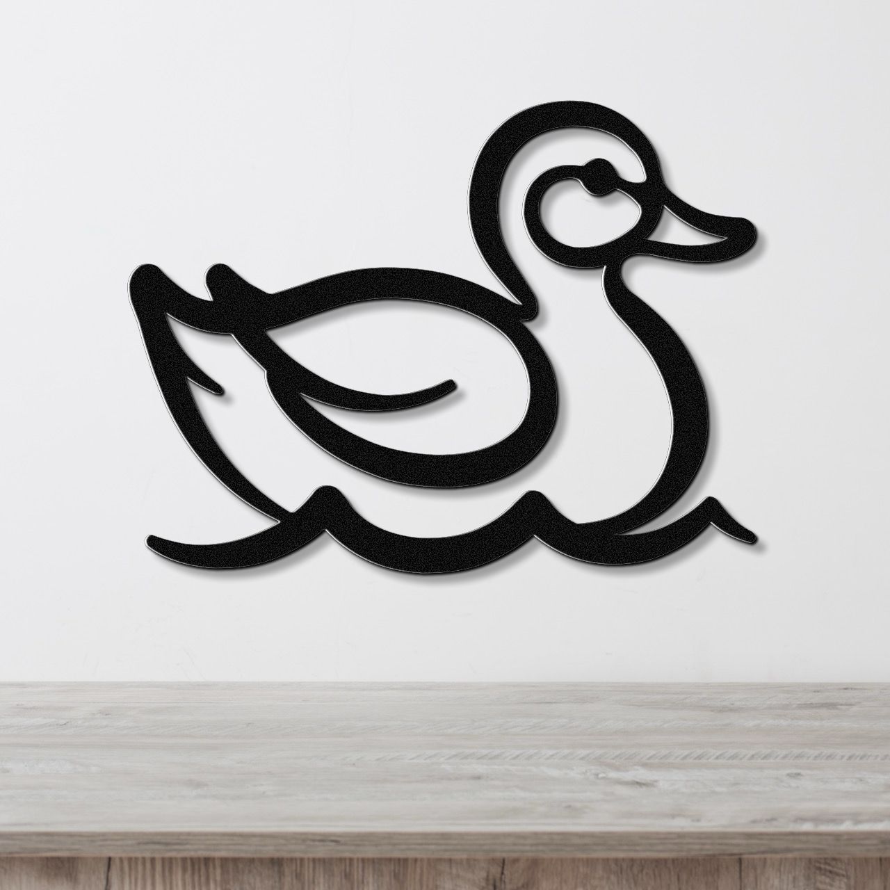 Duck Metal Wall Art
