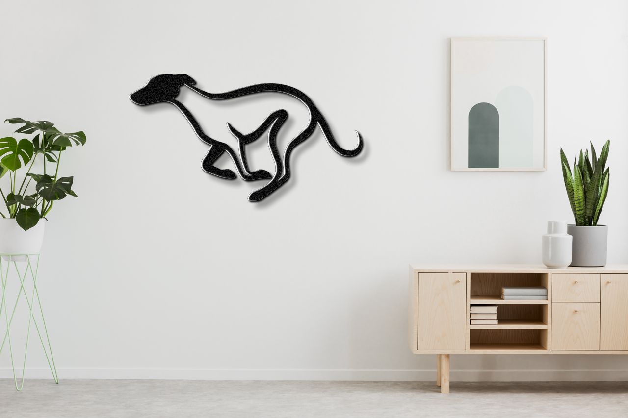 Greyhound Metal Wall Art