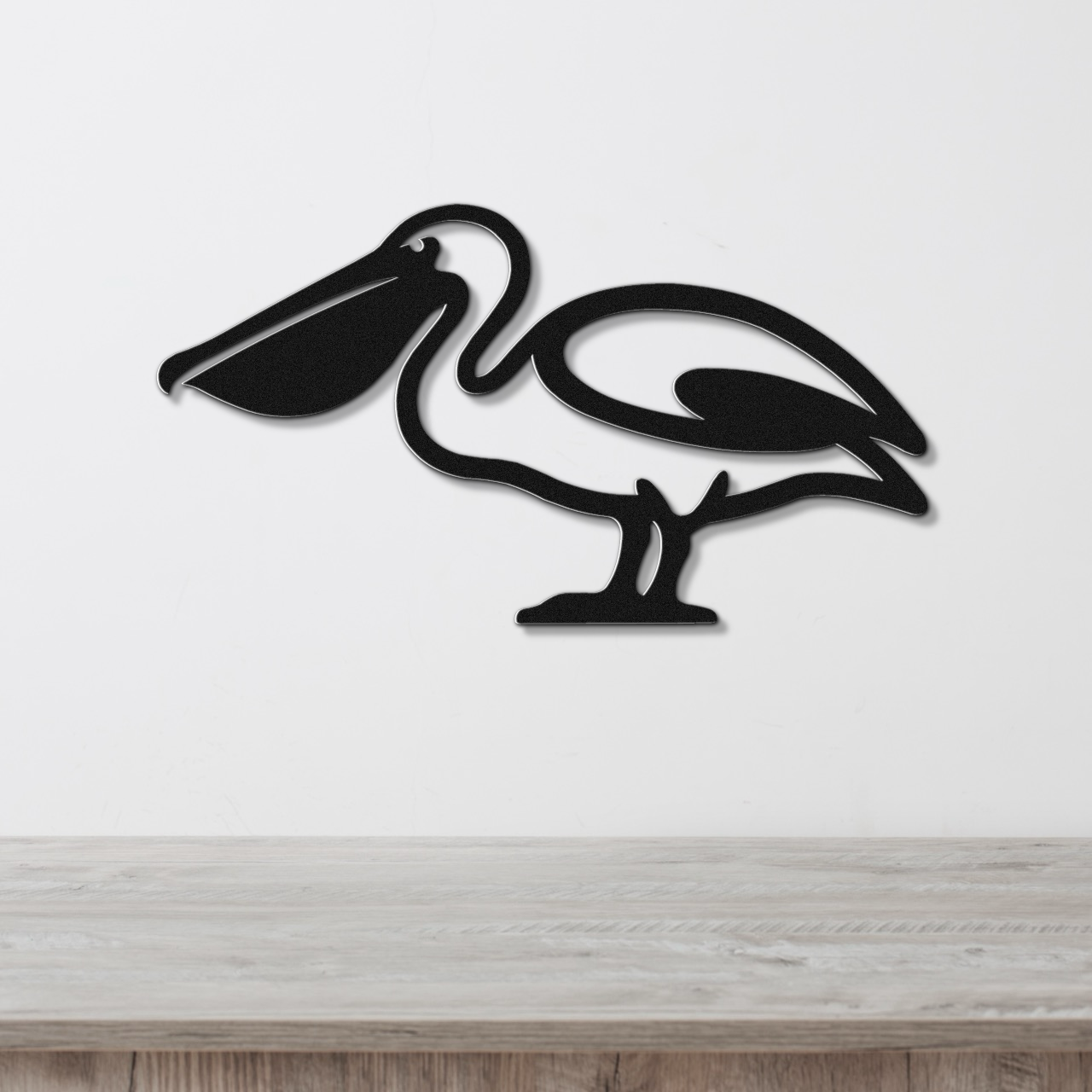 Pelican Metal Wall Art