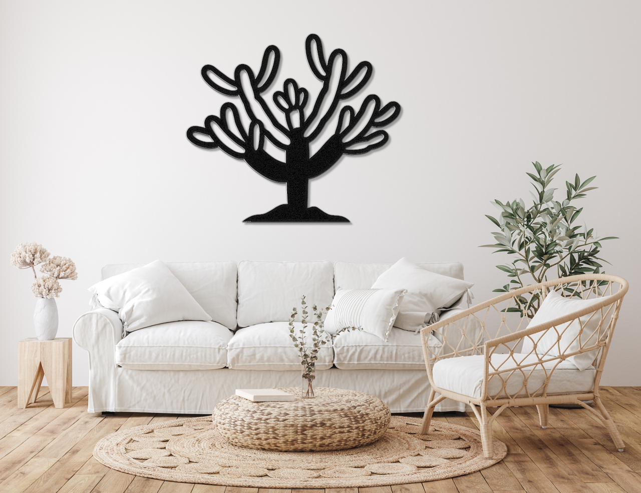 Cholla Metal Wall Art