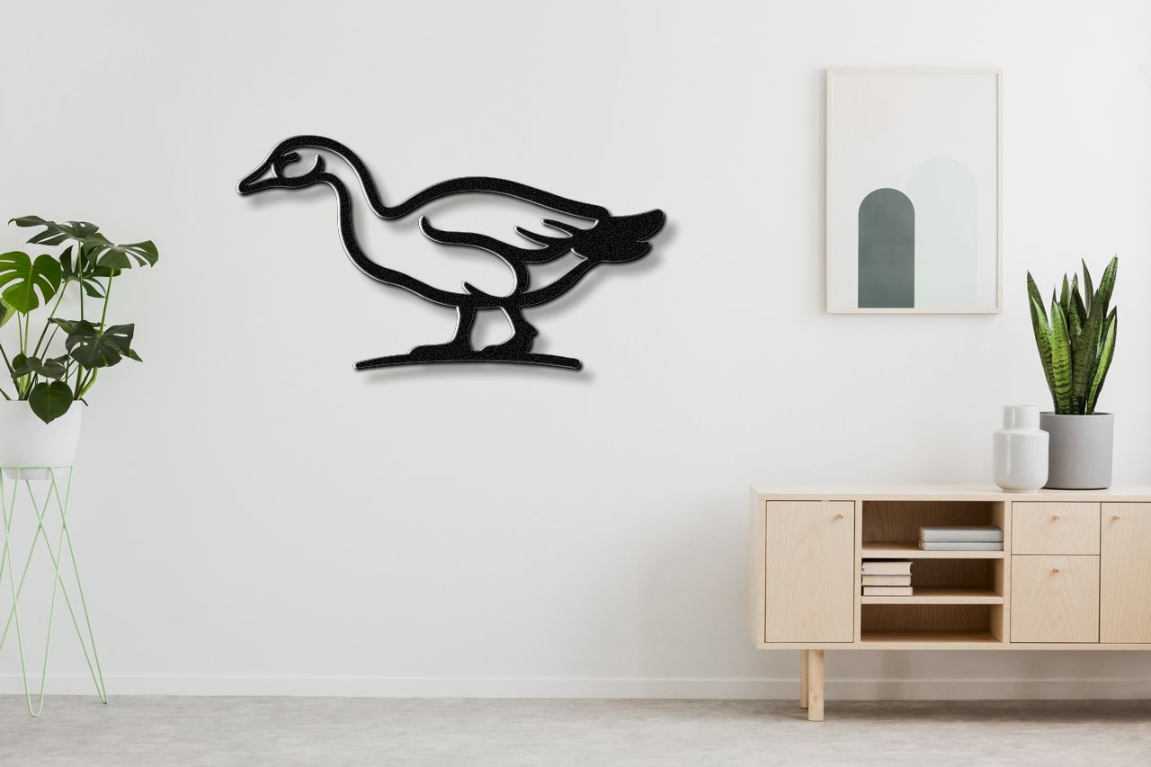 Goose Metal Wall Art