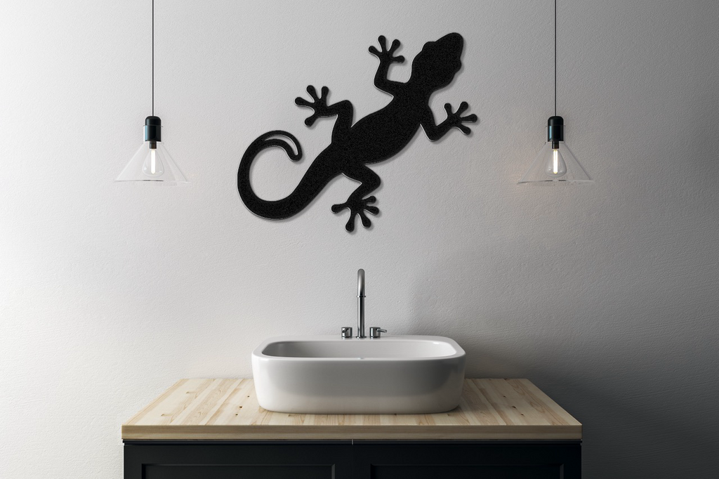 Lizard Metal Wall Art