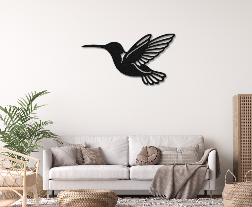 Hummingbird Metal Wall Art