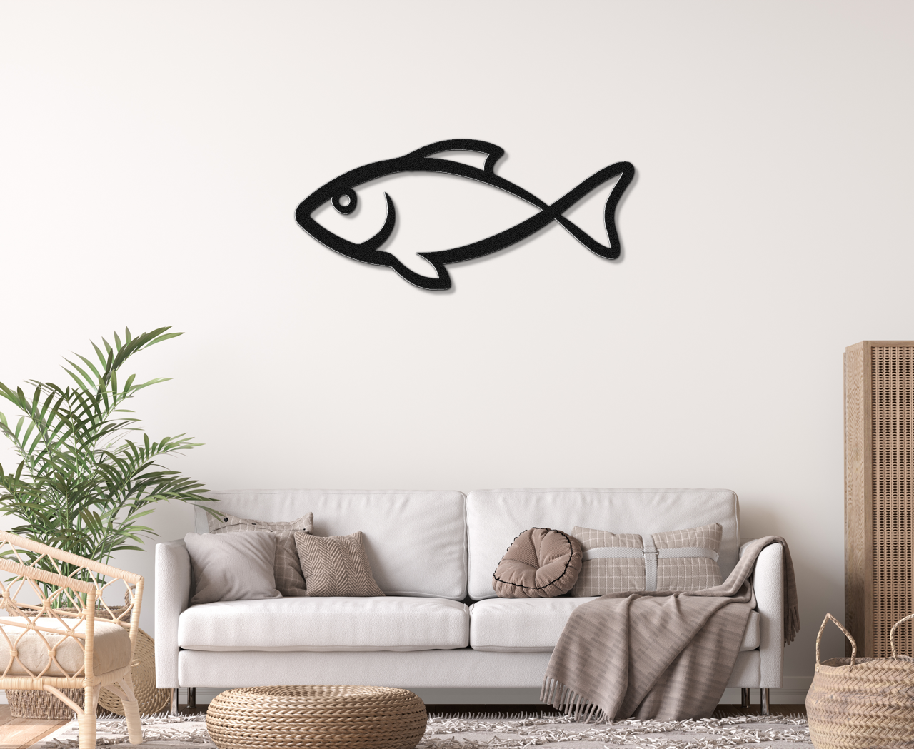 Fish Metal Wall Art