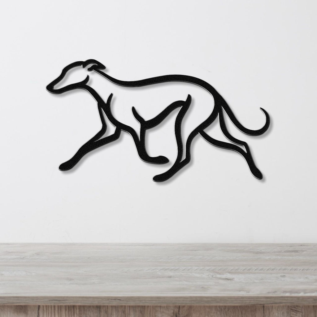 Greyhound Metal Wall Art