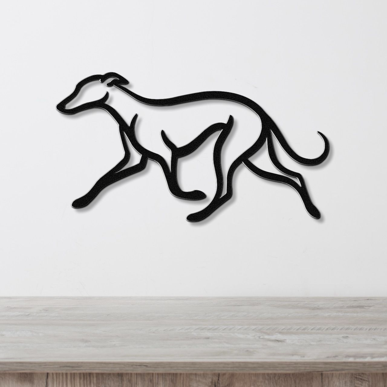 Greyhound Metal Wall Art