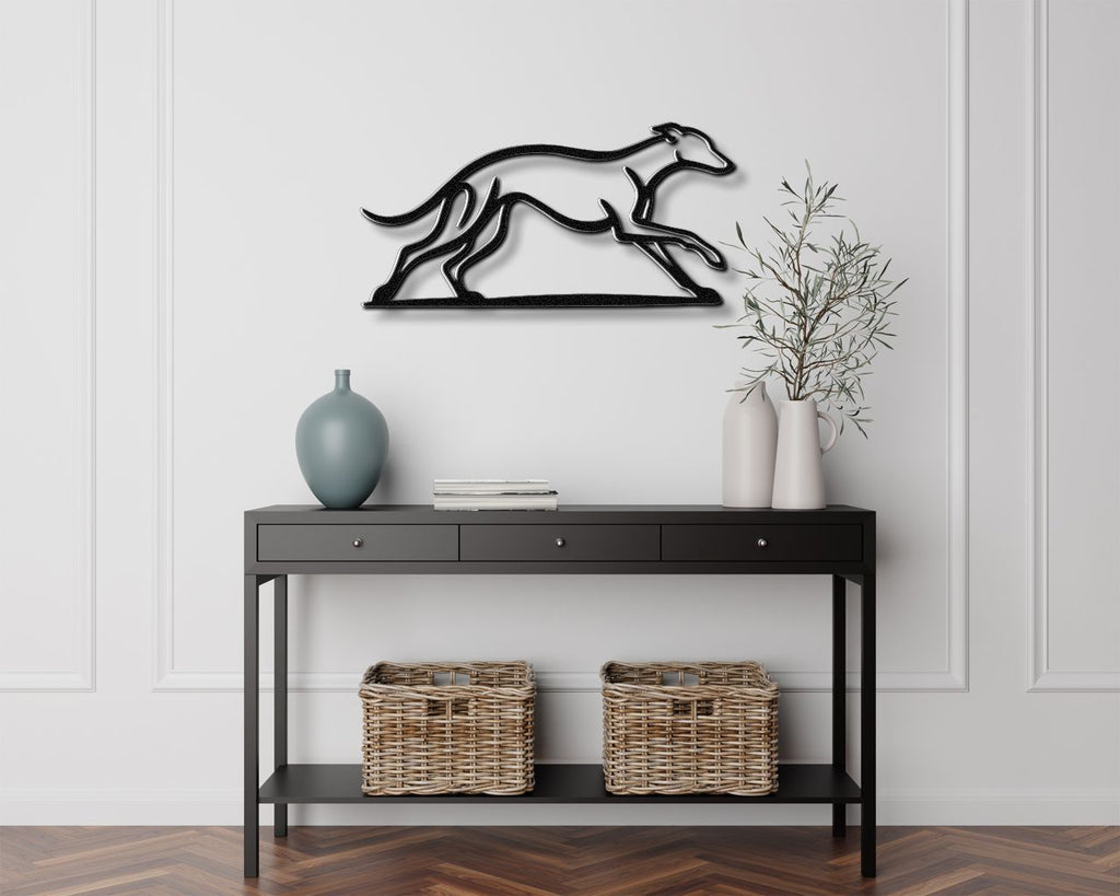 Greyhound Metal Wall Art