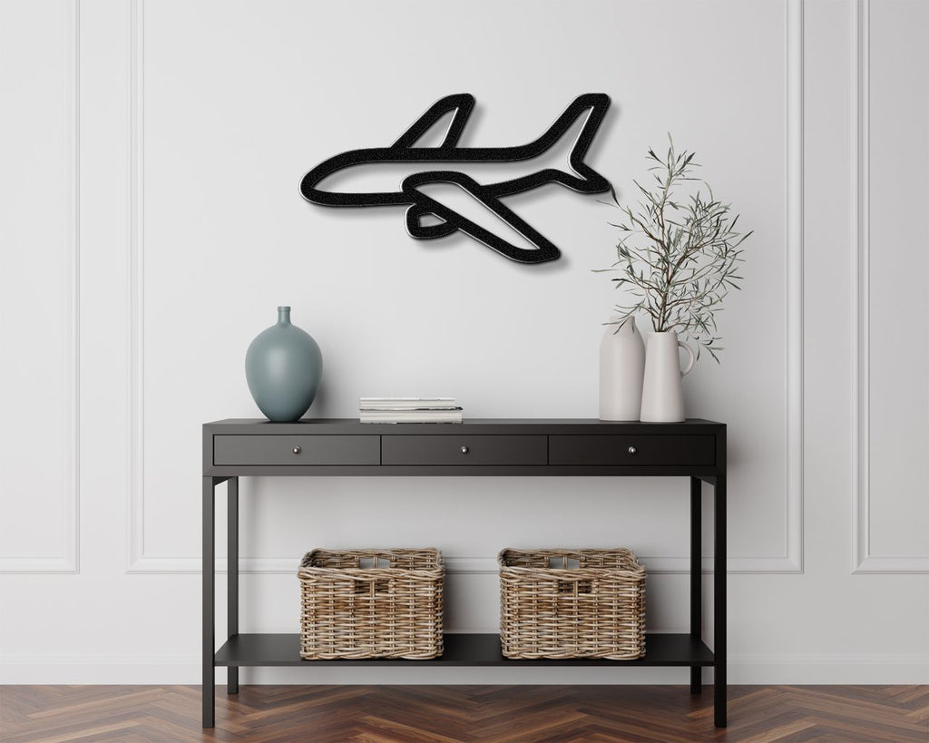 Airplane Metal Wall Art