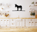 Burro Metal Wall Art