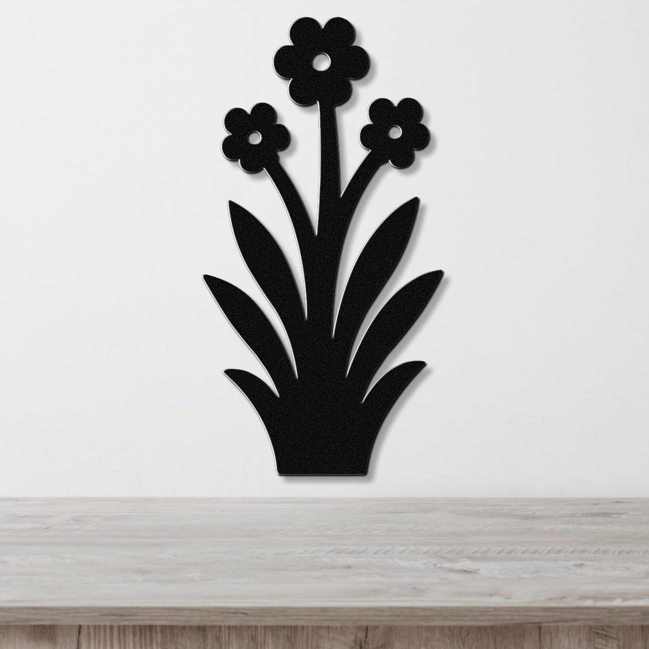 Wildflower Metal Wall Art