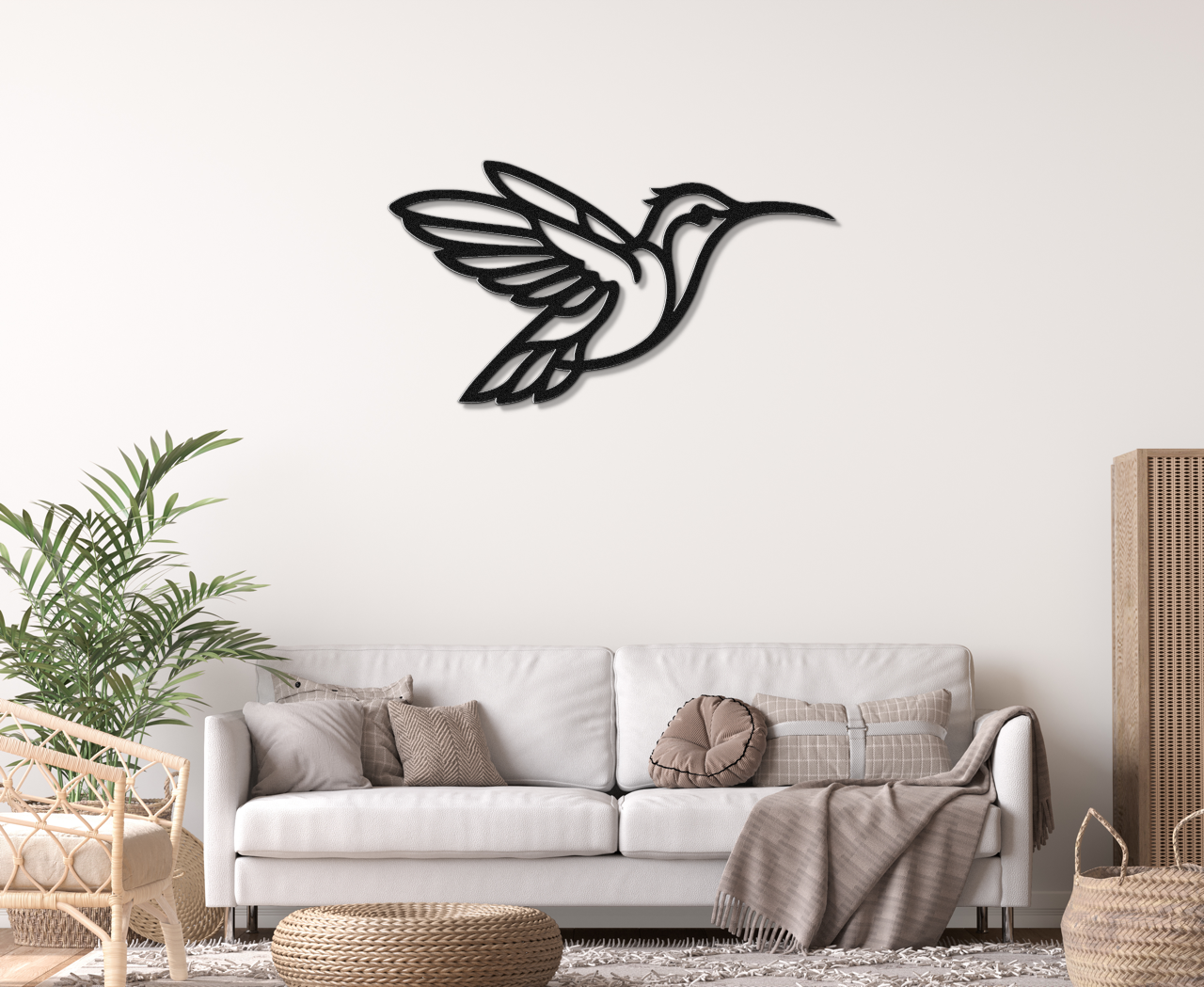 Hummingbird Metal Wall Art
