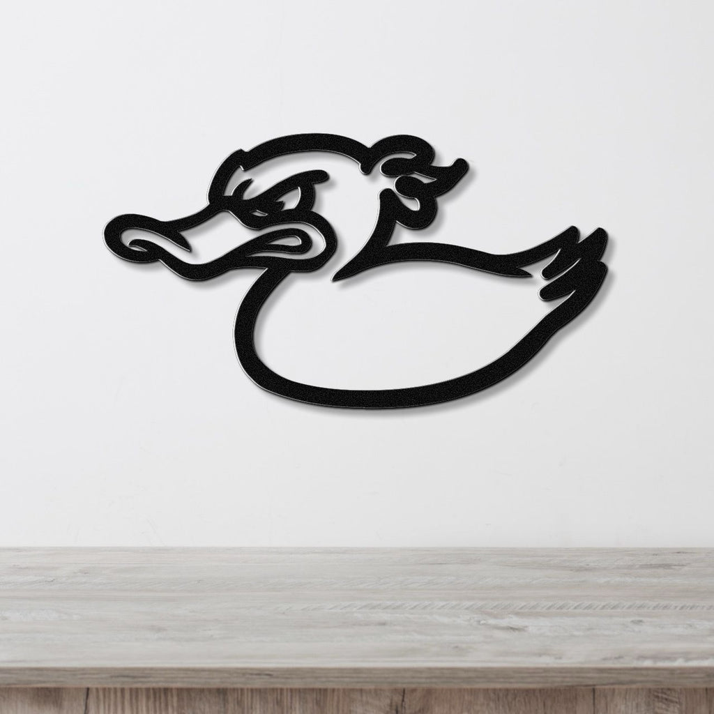 Duck Metal Wall Art