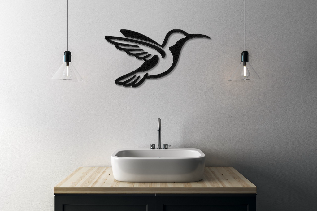 Hummingbird Metal Wall Art