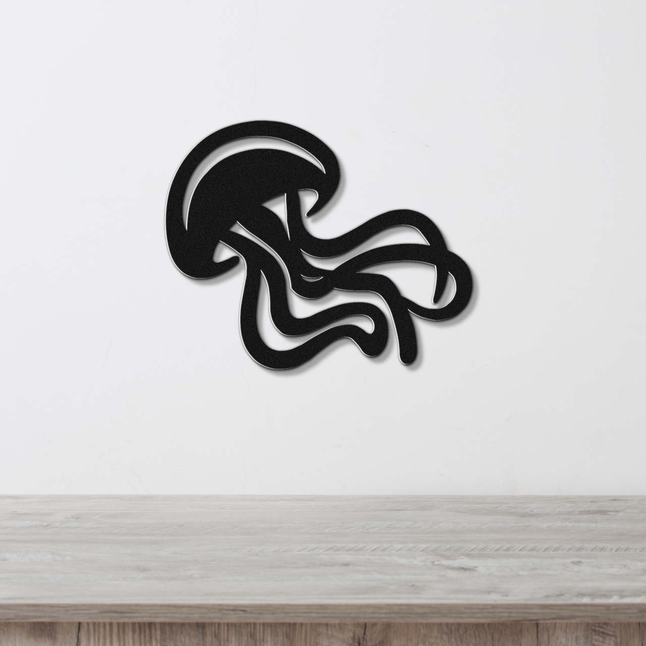 Jellyfish Metal Wall Art