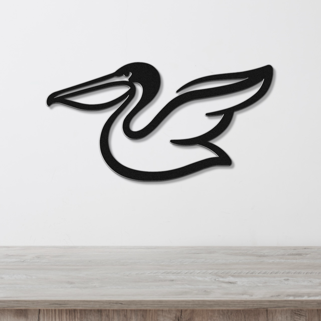 Pelican Metal Wall Art